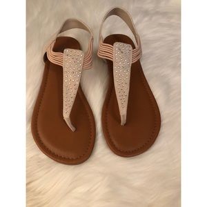 Rhinestone sandals